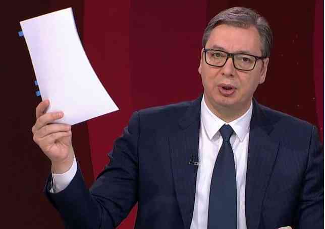 AKO SE ĆUTANJE CRKVE NASTAVI ONA POSTAJE SAUČESNIK U VUČIĆEVOJ IZDAJI: Bezobrazluk čoveka bez stida i srama koji je PREDAO KOSOVO da bi sačuvao VLAST!